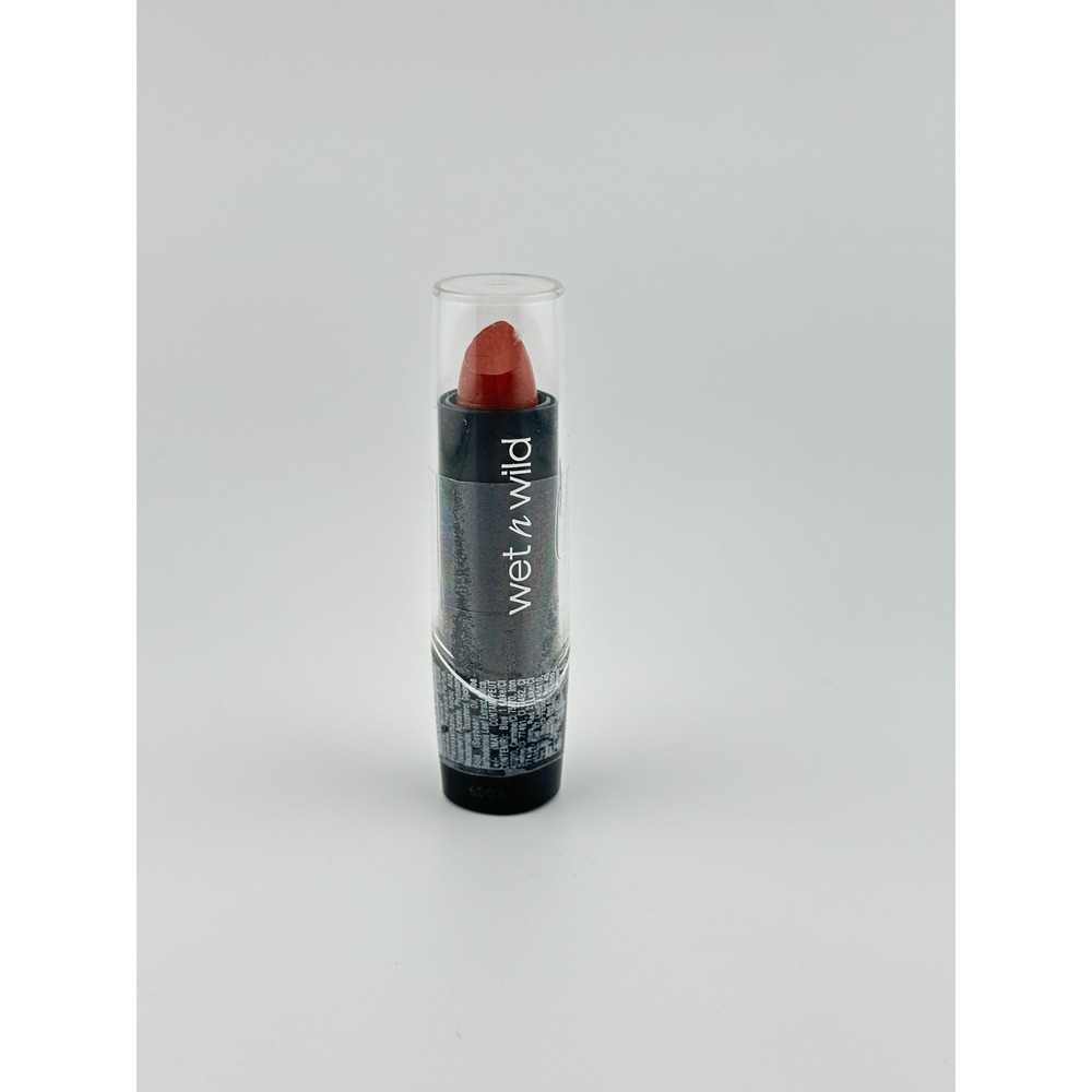 Wet n Wild Silk Finish Lipstick 532E Java Brown New Creamy Moisturizing Formula